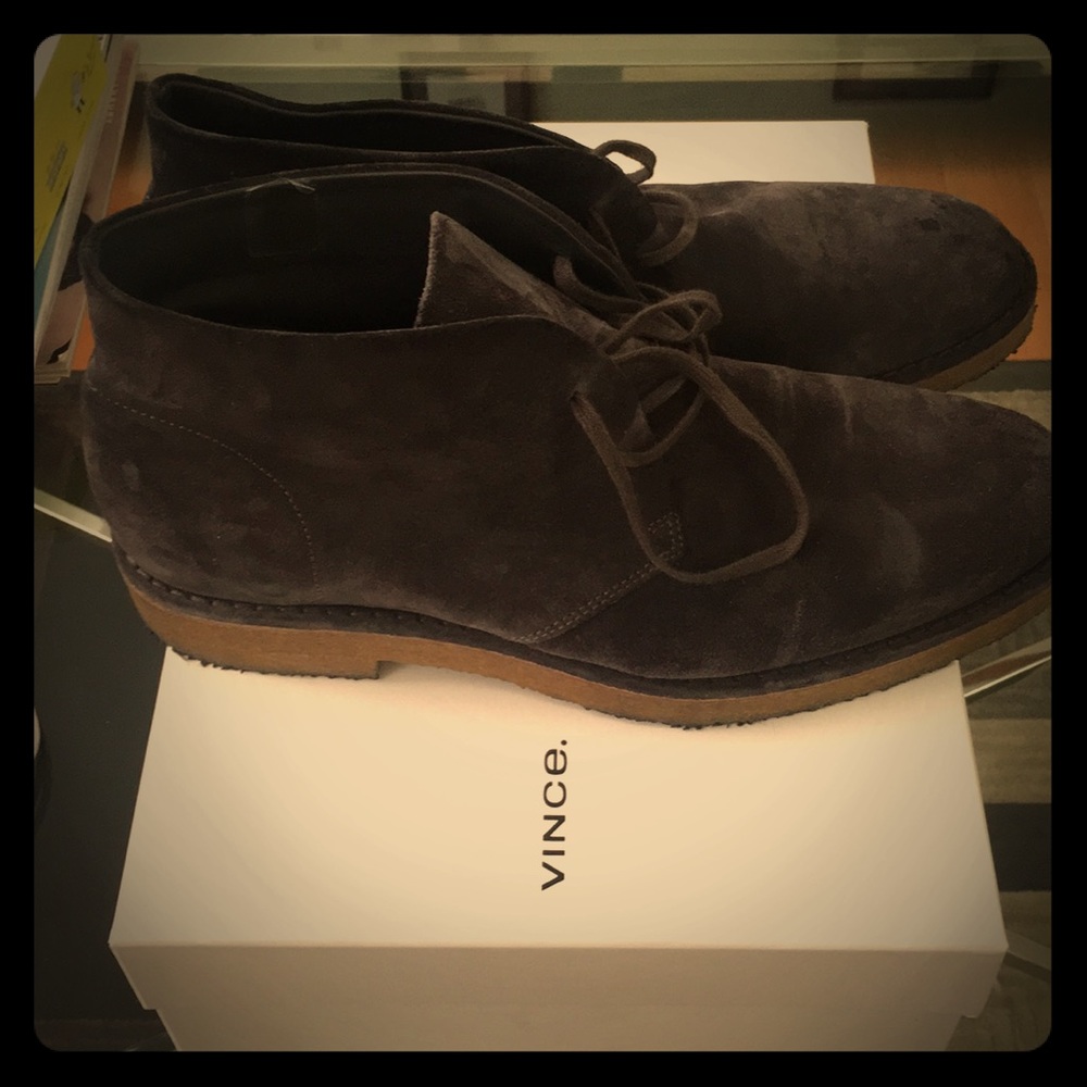 Vince Suede Boots (Size 10)